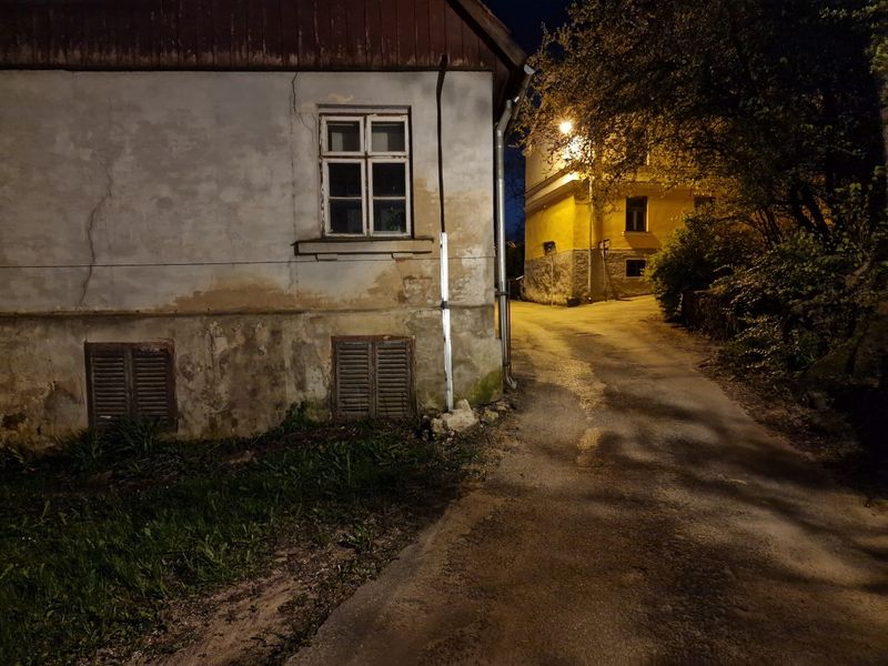 Kuldiga at night