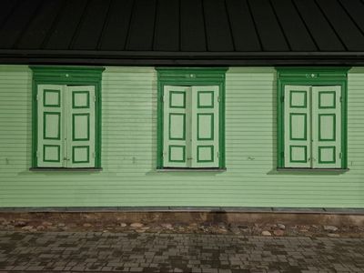 Jekabpils during the night