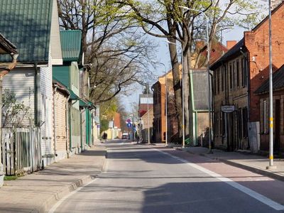 Jekabpils in early spring