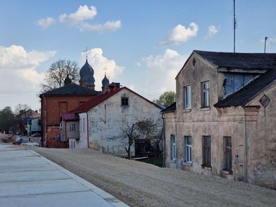 Jekabpils in early spring