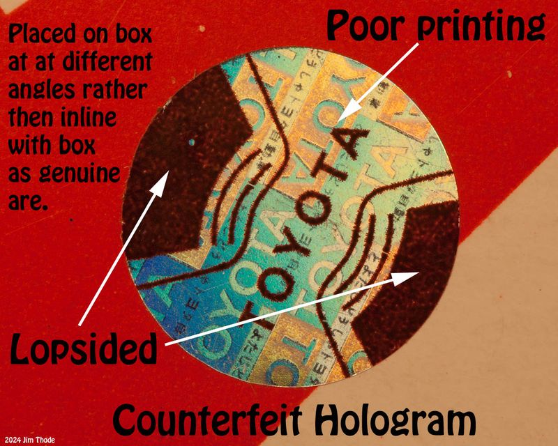 Counterfeit Hologram