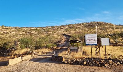 Entrance to Grootberg Lodge