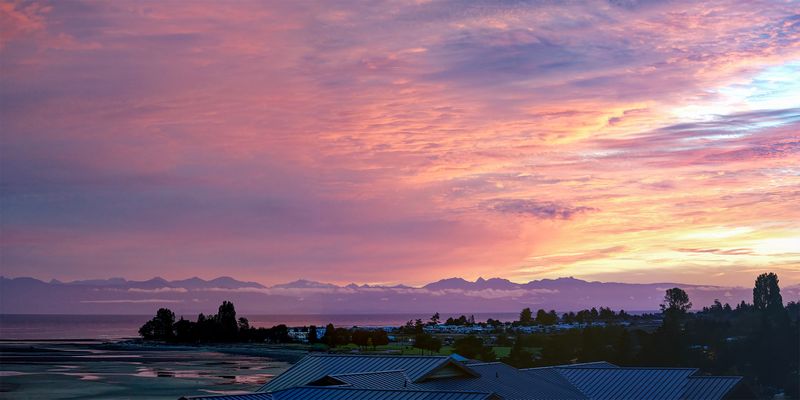 Parksville sunrise Panorama