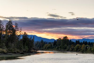Sunset in Port Alberni