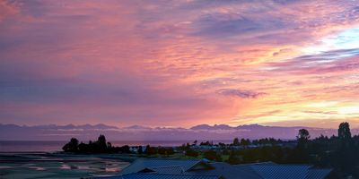 Parksville sunrise Panorama