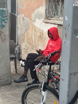 playing with his mobile-w.jpg
