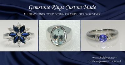 Custom Gemstone Ring, Kaisilver Thailand Professional Tips 