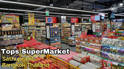 Groceries In Bangkok Thailand, Tops Supermarkets A Good Option
