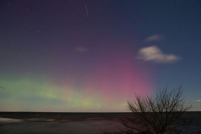 The Moon, Aurora borealis