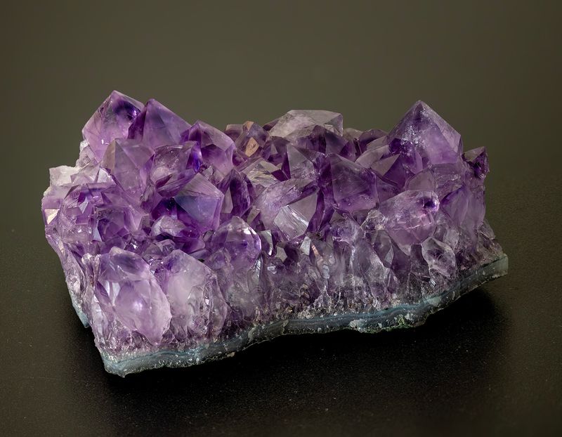 17 February 2023 - Amethyst Crystal - Used Helicon Focus to assemble the shot from 40 photos taken