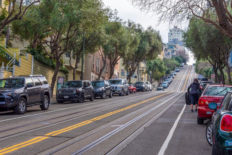 Hyde St looking South, San Francisco