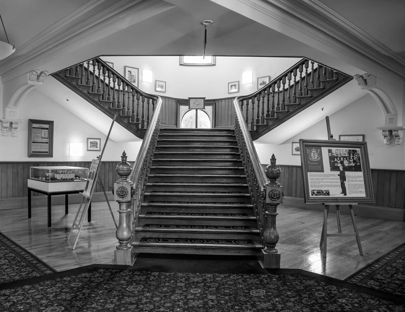 hanging staircase - old Government Buildings