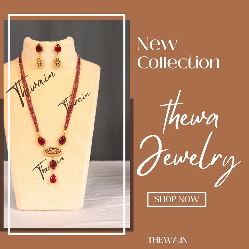 Thewa jewellery