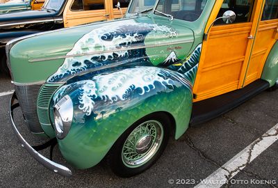 Hokusai meets Woodie