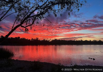 Sunrise this morning