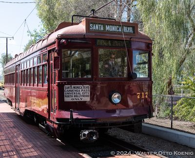 Pacific Electric Hollywood Car built by J.G. Brill Company, 1925