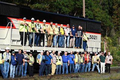 03-Group Shot_Reading & Northern_Port Clinton, PA (Sep 26, 2025.JPG