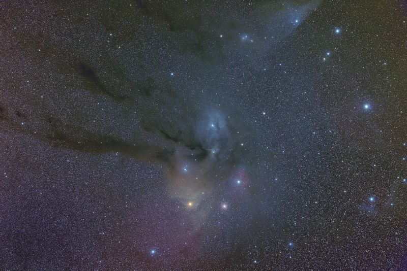 Rgion dAntars - Rho Ophiuci Nebula