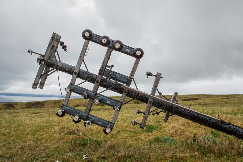 Adak Telephone Pole
