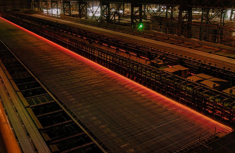 Hanbo Steel Rod Mill Cooling Table