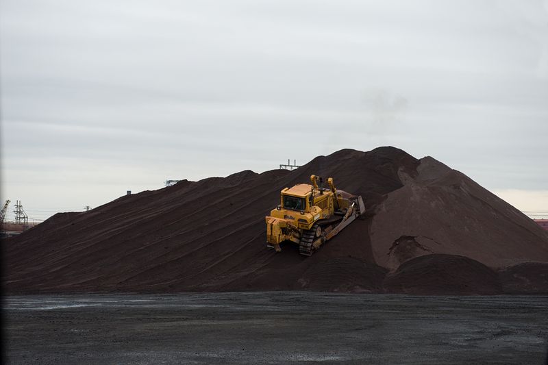 RG Steel Slag Pile
