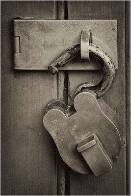 Vintage French Quarter Lock