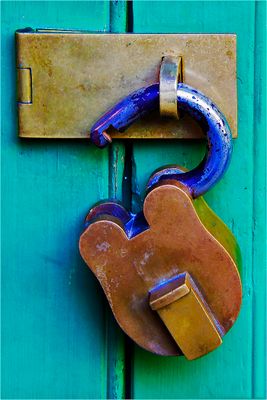 Vintage French Quarter Lock