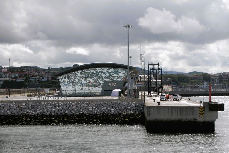 Port terminal in Getxo was interesting