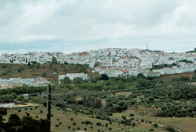 Overlook over the white village of Arco de la Frontera
