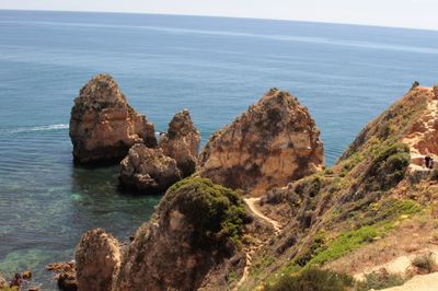 The Algarve is known for cliffs, caves and rock formations