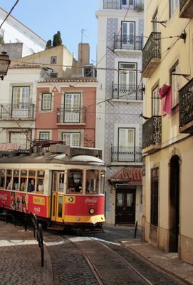 Couldn't stop taking pictures of the electricos (trams) photos