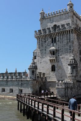 Torre de Belem with walkway