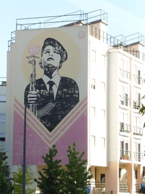 This is a very old piece related to Carnation Revolution that made Portugal a democracy