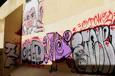  Street art on Caracol Steps