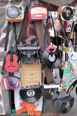 Got a little lost. Found quirky things like purses for the music lover