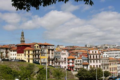 Porto from the Se looking toward Clerigos Tower