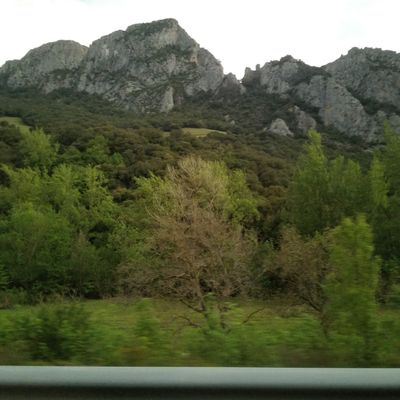  Off we go to the Picos! (Mountains from vehicle window) 
