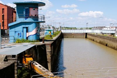 Floating basins in WW2 saw construction of U-boat pens here