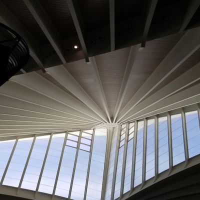 Bilbao airport.  This may be an early Calatrava design.