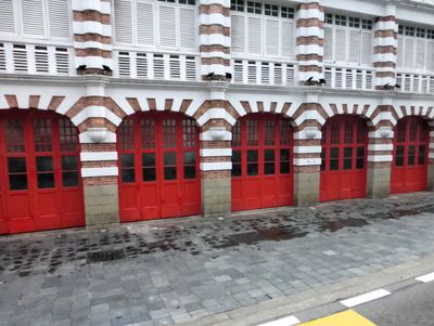  Hill St Central Fire Station, oldest in Singapore