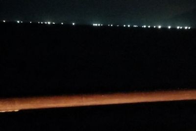 This is what we saw night before as we cruised to Nha Trang. Someone told us what lights were (shrimp boats).