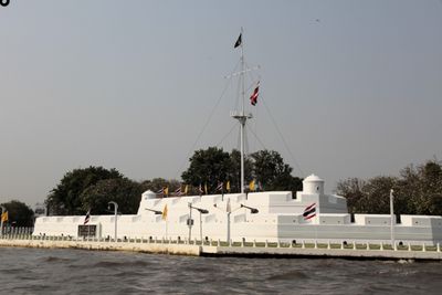 Wai Prasit Fort next to Royal Thai Navy complex.  