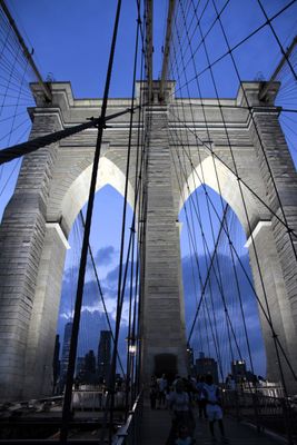 I got a few pictures as I passed the final pylon of the bridge