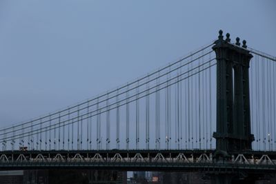 Manhattan Bridge can be walked too.  But I passed.