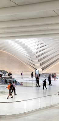 Back in Manhattan, I went to the National Memorial for 9/11, then to the Oculus, designed by Santiago Calatrava.