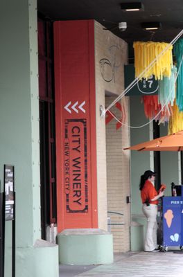 I saw City Winery at Pier 57, site of many musical shows.