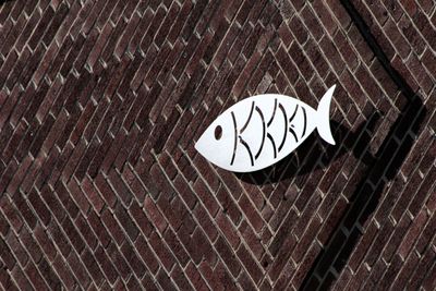 Over where we ate dinner with some other attendees was this fish.