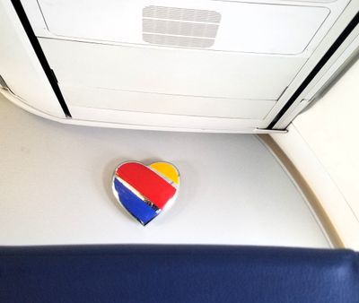 Flew Southwest from BWI to Miami using points