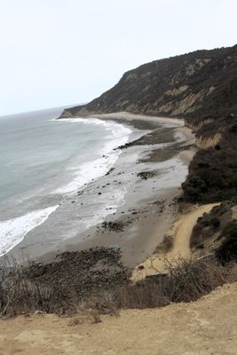 On to the coast of San Lorenzo, where a sublime view awaited us.