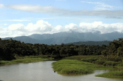 Costa Rica scenery from coach on excursion